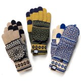  EVOLG（エヴォログ）/  MIT タッチパネル ニットグローブ（男女兼用フリーサイズ）