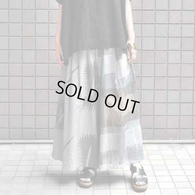 画像1: tamaki niime（玉木新雌） / only one  wide pants : cotton（オンリーワン ワイドパンツ：コットン）・ロング