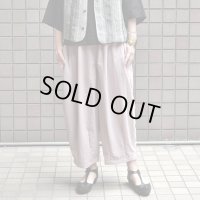 【SALE20%OFF】￥18,700→￥14,960 / HARVESTY（ハーベスティ）/ リサイクルポリ クロップドイージーサーカスパンツ