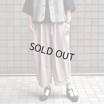 画像1: 【SALE20%OFF】￥18,700→￥14,960 / HARVESTY（ハーベスティ）/ リサイクルポリ クロップドイージーサーカスパンツ