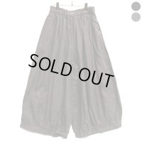 【 SALE25%OFF 】￥19,800→￥14,850 / Antiquite's noir（アンティークス ノワール）/ リネンキャンバス ワイドバルーンパンツ