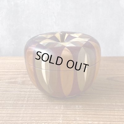 画像2: 金指ウッドクラフト / リンゴの小物入れ（ L ）