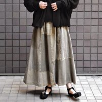 【2024AW】FACTORY（ファクトリー）/ 綿麻デニム×綿 HAGI HAGIスカート