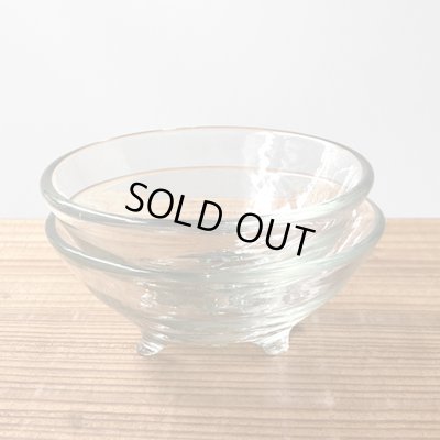 画像10: 琉球ガラス工房 glass32 / 三つ足カレット小鉢