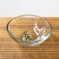 琉球ガラス工房 glass32 / 三つ足カレット小鉢