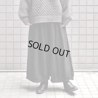 画像9: 【 SALE25%OFF 】￥19,800→￥14,850 / Antiquite's noir（アンティークス ノワール）/ リネンキャンバス ワイドバルーンパンツ