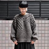 【2024AW】ICHI Antiquite's（イチ アンティークス）/ ペルー ハンドニット プルオーバー【手編みセーター】