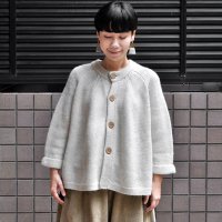 【2024AW】FACTORY（ファクトリー）/ モンゴリアンウール ラグランカーディガン