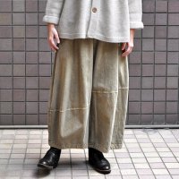 【2024AW】FACTORY（ファクトリー）/ 綿麻デニム キュービックパンツ