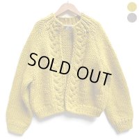 【 SALE20%OFF 】￥22,000→￥17,600 / ICHI Antiquite's（イチ アンティークス）/ ペルー ハンドニット カーディガン【手編みニット】