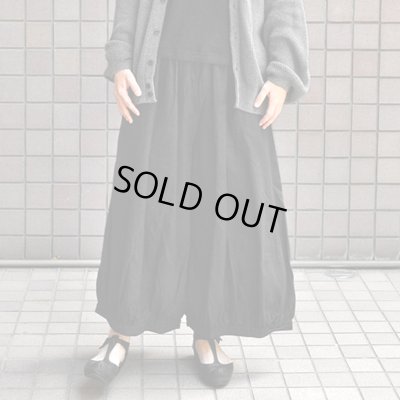画像2: 【 SALE25%OFF 】￥19,800→￥14,850 / Antiquite's noir（アンティークス ノワール）/ リネンキャンバス ワイドバルーンパンツ