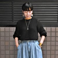 【2025SS】FACTORY（ファクトリー）/ 和紙×ペルー綿 片あぜセーター