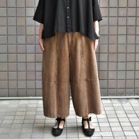 【2025SS】 FACTORY（ファクトリー）/ インド綿 コクーンワイドパンツ
