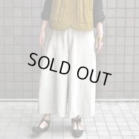 FACTORY（ファクトリー）/ インド綿 コクーンワイドパンツ