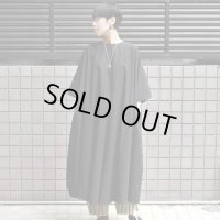 【2025SS】 FACTORY（ファクトリー）/  綿近江晒 バルーン半袖ワンピース