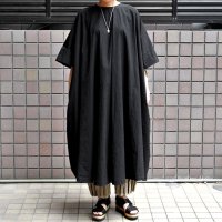 【2025SS】 FACTORY（ファクトリー）/  綿近江晒 バルーン半袖ワンピース