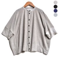 【2025SS】FACTORY（ファクトリー）/ ベルギーリネン カーディガン【レターパックプラスにて送料無料発送】