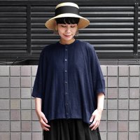 【2025SS】FACTORY（ファクトリー）/ ベルギーリネン カーディガン【レターパックプラスにて送料無料発送】