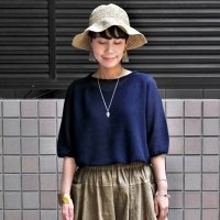 【2025SS】FACTORY（ファクトリー）/ 和紙×ペルー綿 ロールネックセーター