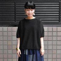【2025SS】FACTORY（ファクトリー）/ 和紙×ペルー綿 ロールネックセーター