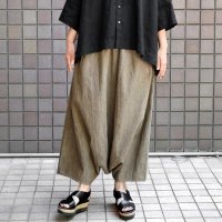 【2025SS】FACTORY（ファクトリー） / 綿麻 サルエルパンツ