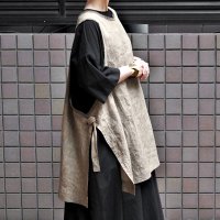 【2025SS】FACTORY（ファクトリー）/ アイリッシュリネン（シワ加工）カイトベスト
