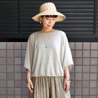 【2025SS】FACTORY（ファクトリー）/ ベルギーリネン ワイドニット