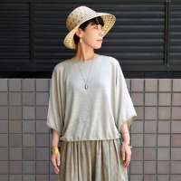 【2025SS】FACTORY（ファクトリー）/ ベルギーリネン ワイドニット