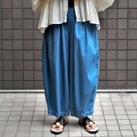 HARVESTY（ハーベスティ）/ 綿麻ネップデニム サーカスパンツ