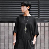 【2025SS】FACTORY（ファクトリー）/ ベルギーリネン ワイドニット