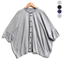 【2025SS】FACTORY（ファクトリー）/ ベルギーリネン カーディガン【レターパックプラスにて送料無料発送】