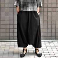 【2025SS】FACTORY（ファクトリー） / 綿麻 サルエルパンツ