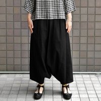 【2025SS】FACTORY（ファクトリー） / 綿麻 サルエルパンツ