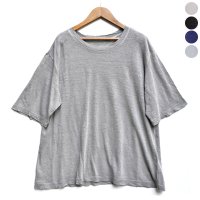 【2025SS】FACTORY（ファクトリー）/ 麻ジャージ オーバーサイズカットソー