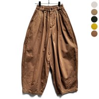 【新色ブラウン入荷】HARVESTY（ハーベスティ）/ チノクロス サーカスパンツ
