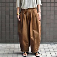 【新色ブラウン入荷】HARVESTY（ハーベスティ）/ チノクロス サーカスパンツ
