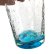画像4: ガラス工房 清天（琉球ガラス）/ 底色気泡ノーマルグラス 大（水色）