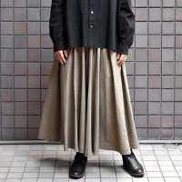 【2025AW】FACTORY（ファクトリー）/ 綿近江晒 サーキュラースカート