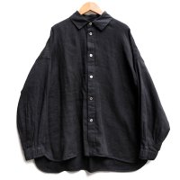 【2025AW】FACTORY（ファクトリー）/  綿麻Wガーゼ×綿麻 バルーンスリーブシャツ
