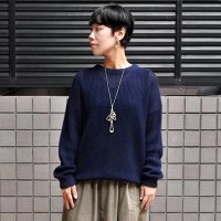 FACTORY（ファクトリー）/ 和紙×ペルー綿 片あぜセーター