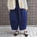 画像1: 【 SALE30%OFF 】￥27,500→￥19,250 / FACTORY（ファクトリー） / 綿インディゴ染め サイドポケット バルーンパンツ (1)