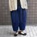画像3: 【 SALE30%OFF 】￥27,500→￥19,250 / FACTORY（ファクトリー） / 綿インディゴ染め サイドポケット バルーンパンツ (3)