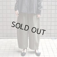 【2025AW】FACTORY（ファクトリー）/ 綿カットソー バルーントレーナーパンツ