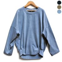 【2025AW】FACTORY（ファクトリー）/ 綿カットソー サイドリブトレーナー
