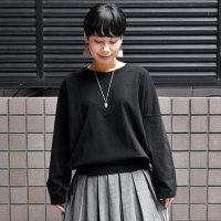 【2025AW】FACTORY（ファクトリー）/ 綿カットソー サイドリブトレーナー
