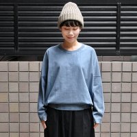 【2025AW】FACTORY（ファクトリー）/ 綿カットソー サイドリブトレーナー