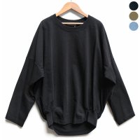 【2025AW】FACTORY（ファクトリー）/ 綿カットソー サイドリブトレーナー