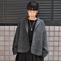 【2025AW】 ICHI Antiquite's（イチ アンティークス）/ ウール ヘリンボーンジャケット