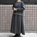 画像8: 【2025AW】FACTORY（ファクトリー）/ 綿カットソー×綿40/2 ドッキングワンピース