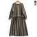 画像1: 【2025AW】FACTORY（ファクトリー）/ 綿カットソー×綿40/2 ドッキングワンピース (1)